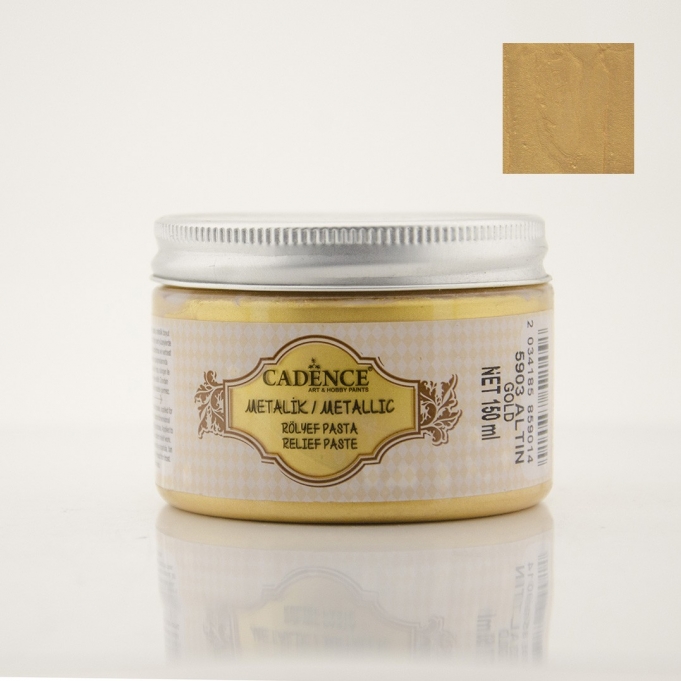 METALİK RÖLYEF PASTA 5903 ALTIN 150ML