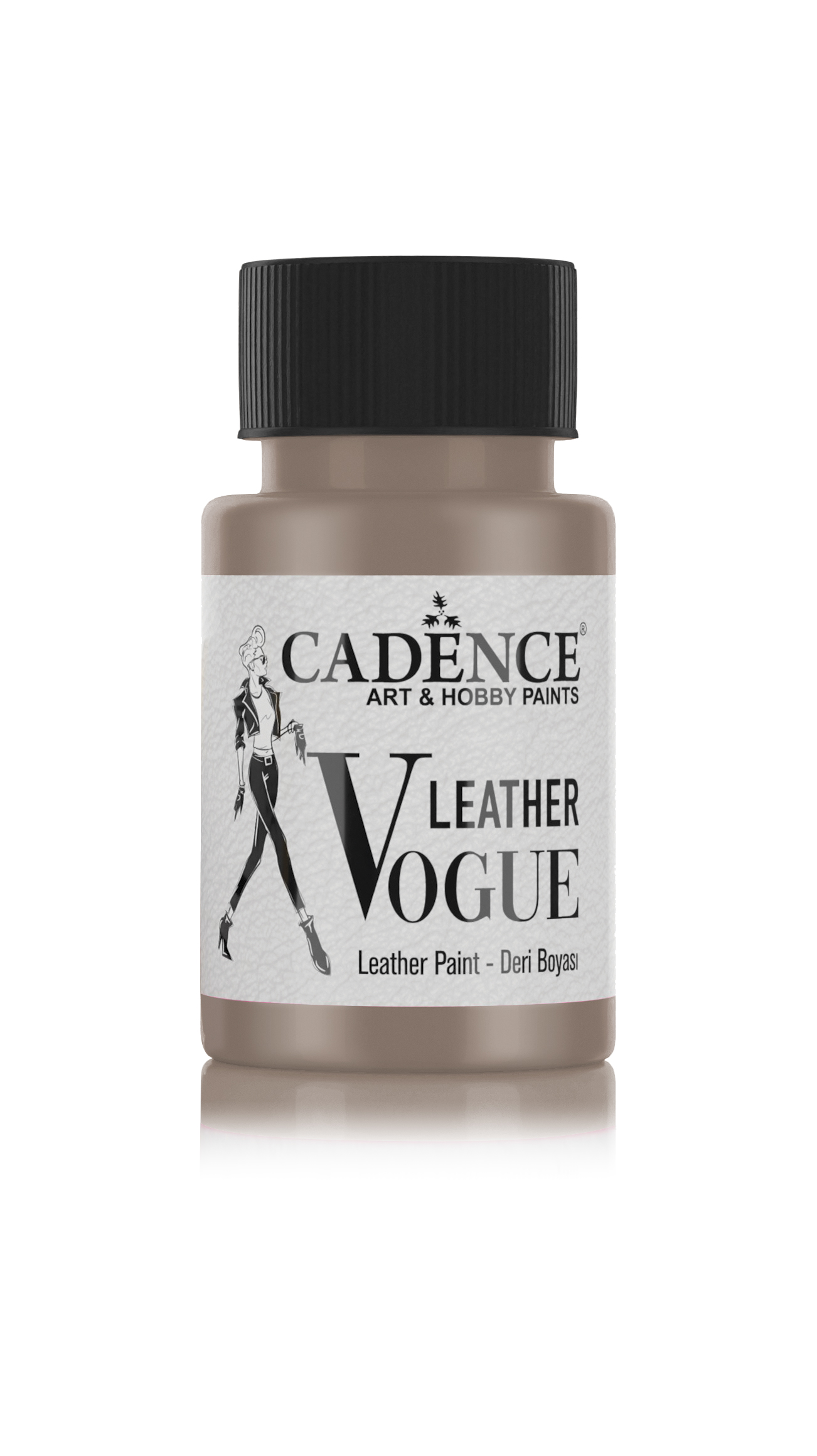 LEATHER VOGUE DERİ BOYASI METALİK LVM-08 ANTRASİT 50 ML