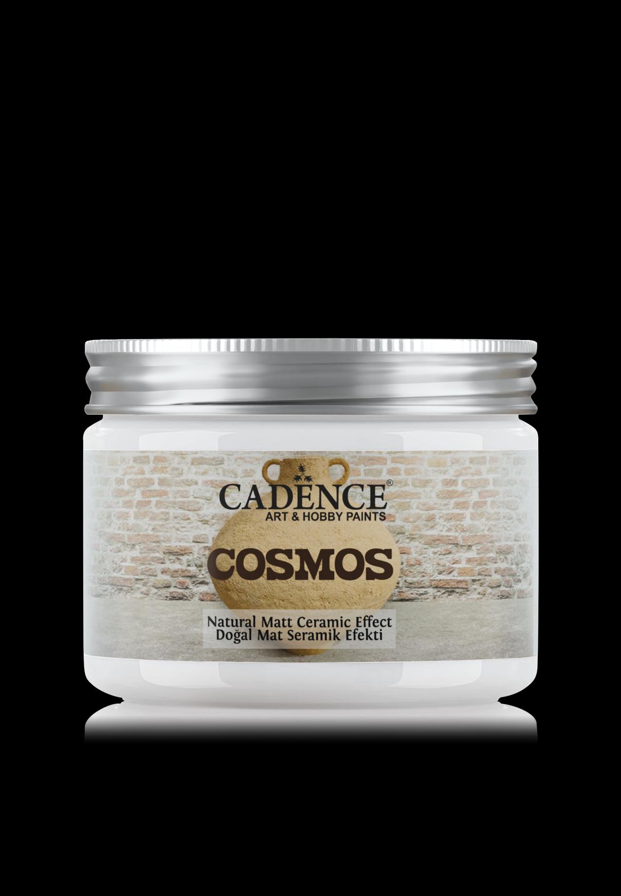 COSMOS DOĞAL MAT SERAMİK EFEKT CS-01 BEYAZ 150 ML