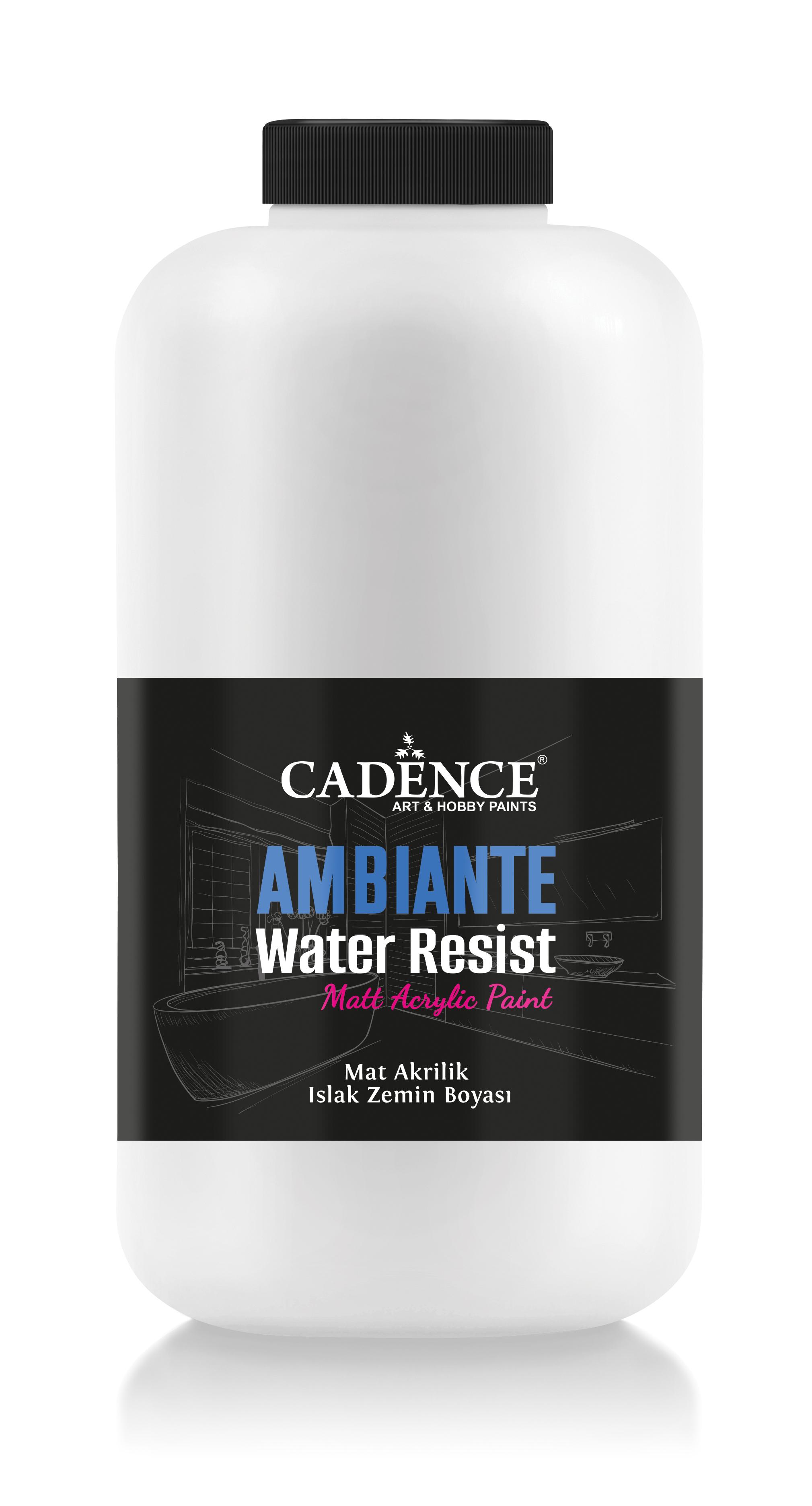 AMBIENTE SUYA DAY. AKR. BOYA AW-01 BEYAZ 2000ML + KATALİZÖR 80GR
