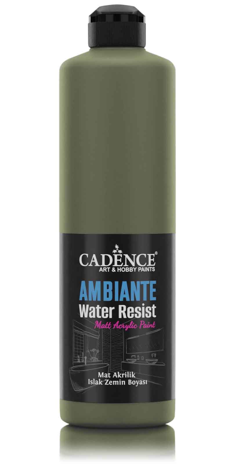 AMBIENTE SUYA DAY. AKR. BOYA AW-15 CEVİZ 500ML + KATALİZÖR 20GR