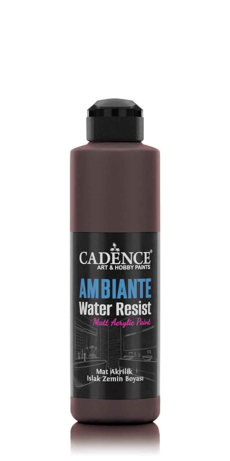 AMBIENTE SUYA DAY. AKR. BOYA AW-18 KOYU KAHVE 250ML + KATALİZÖR 10GR