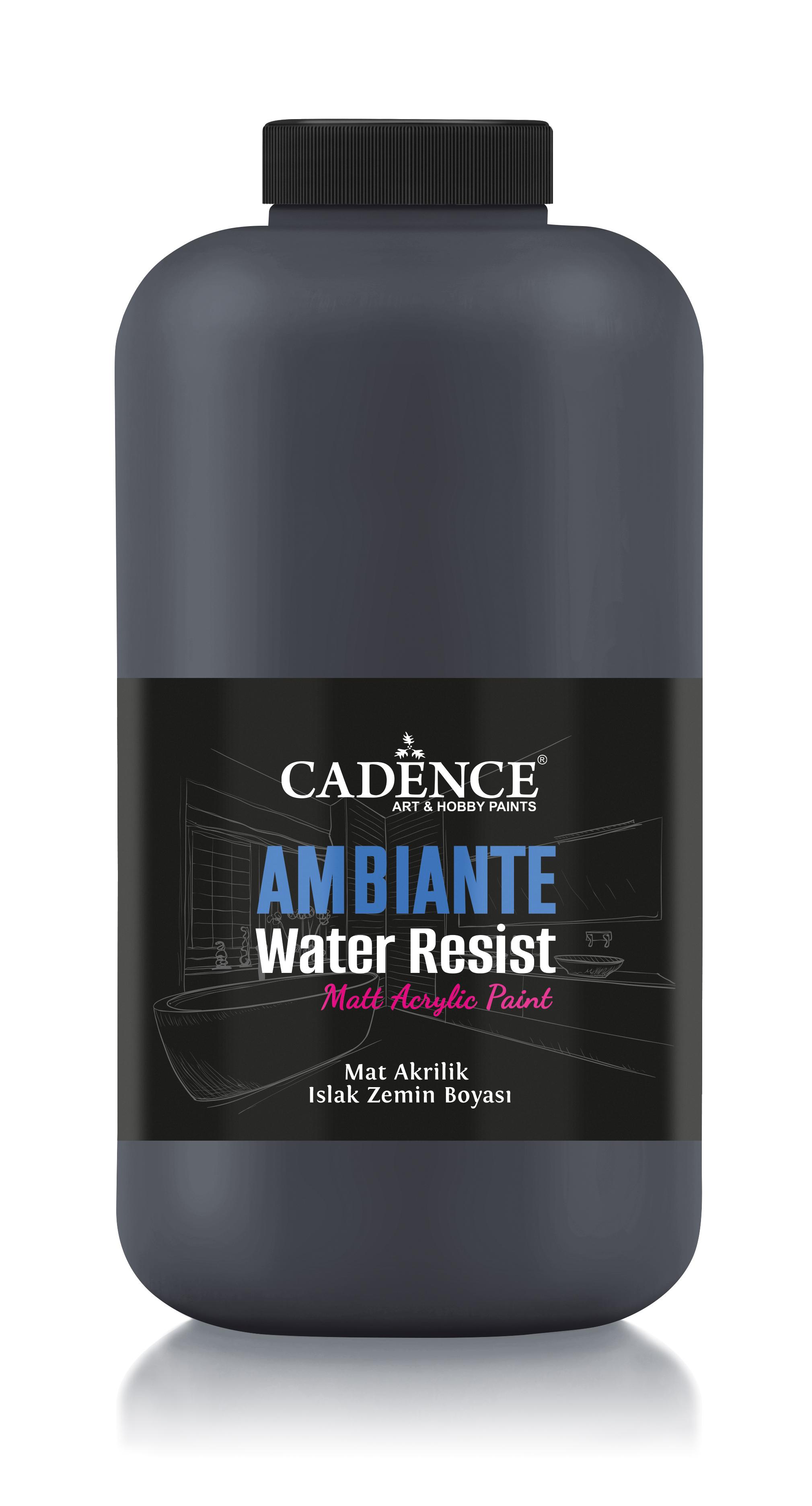 AMBIENTE SUYA DAY. AKR. BOYA AW-23 ANTRASİT SİYAH 2000ML + KATALİZÖR 80GR