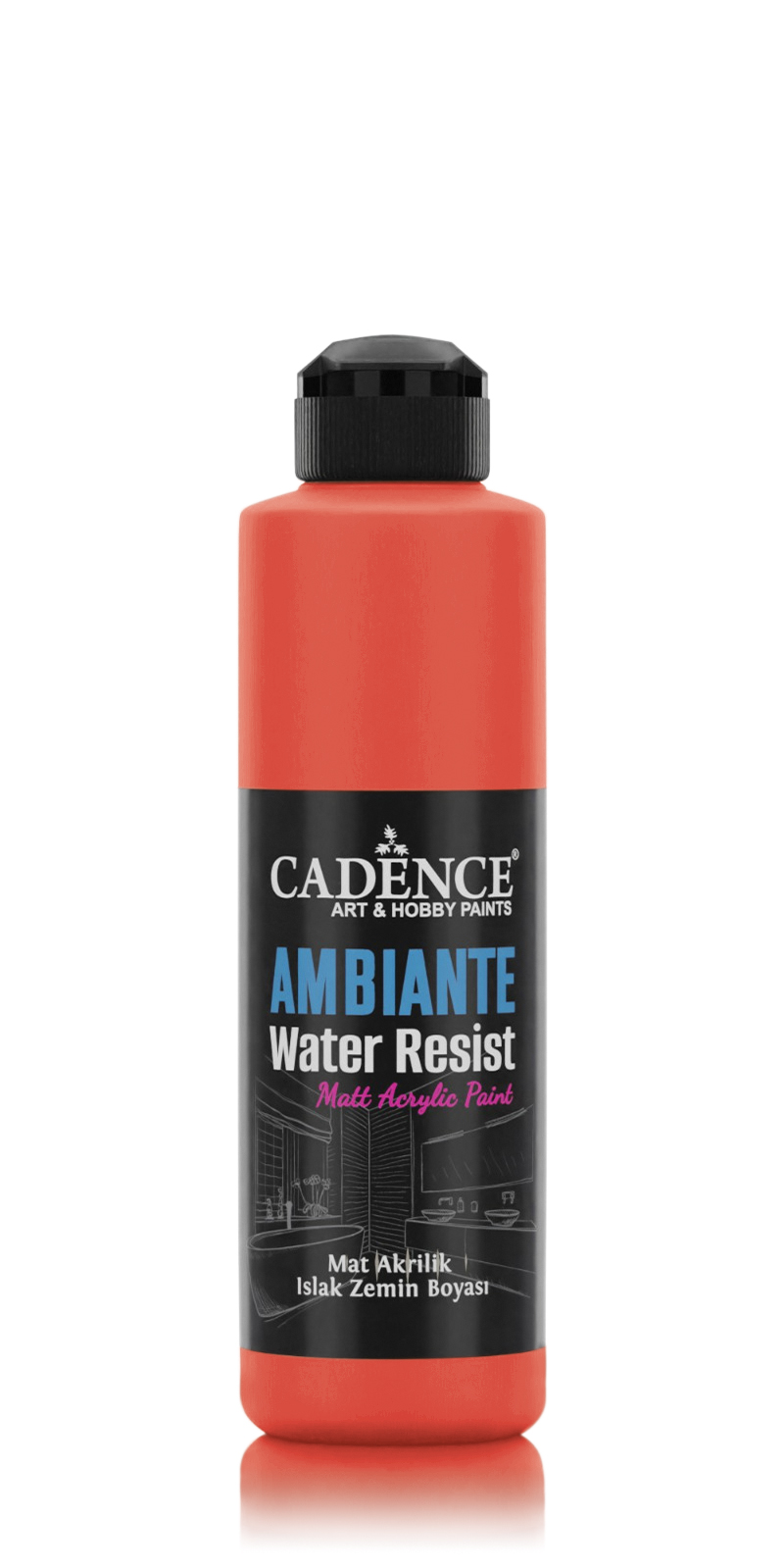 AMBIENTE SUYA DAY. AKR. BOYA AW-27 NAR ÇİÇEĞİ 250ML + KATALİZÖR 10GR