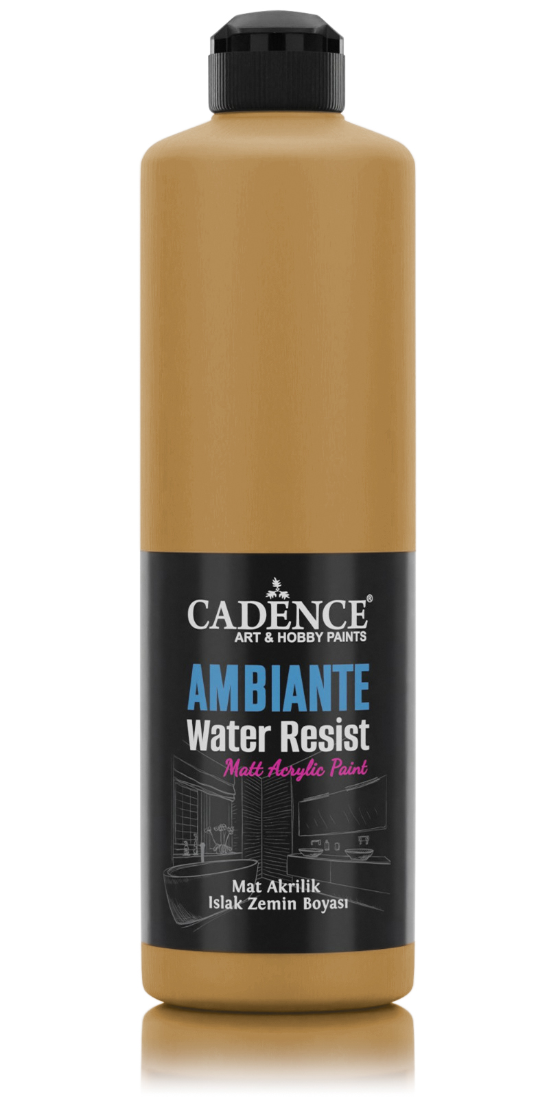 AMBIENTE SUYA DAY. AKR. BOYA AW-28 AMBER 500ML + KATALİZÖR 20GR