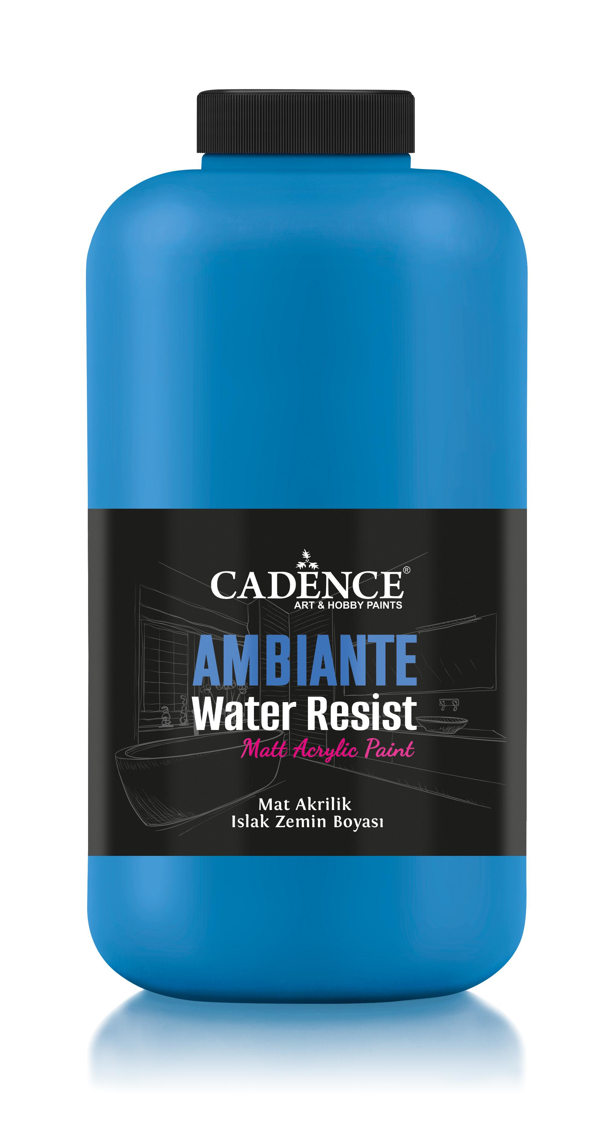 AMBIENTE SUYA DAY. AKR. BOYA AW-42 ROYAL MAVİ  2000ML + KATALİZÖR 80GR
