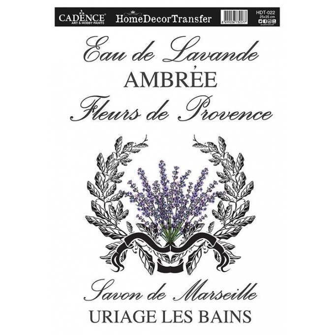 HOME DECOR HAZIR TRANSFER HDT-022 25X35
