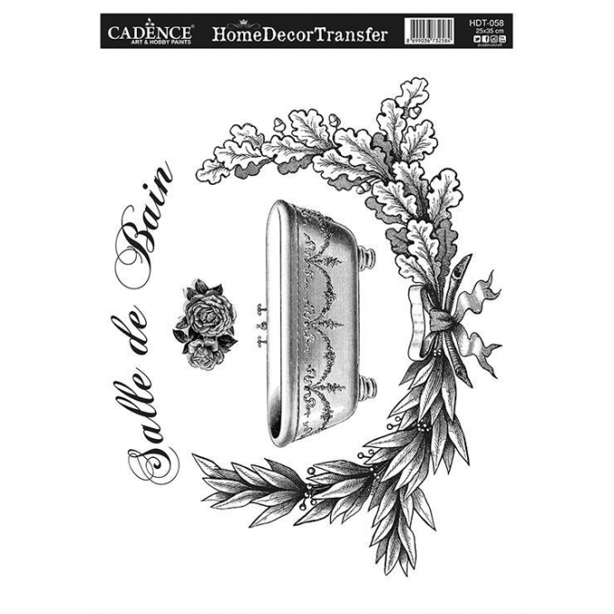 HOME DECOR HAZIR TRANSFER HDT-058 25X35