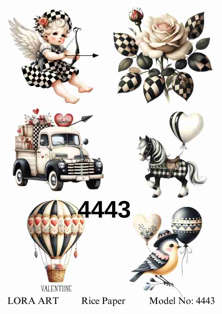 4443