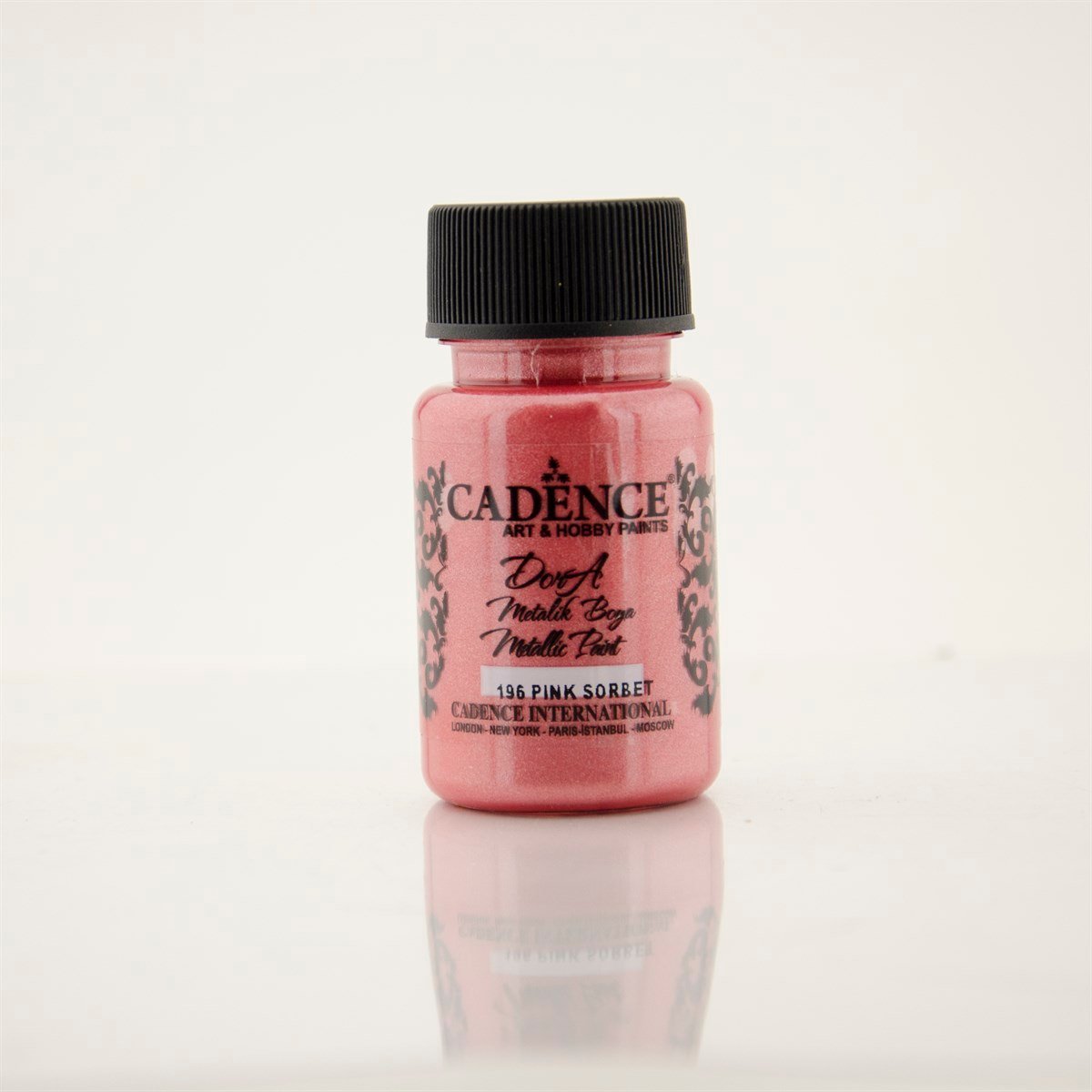 DORA METALİK BOYA 196 ŞERBET PEMBE 50ML