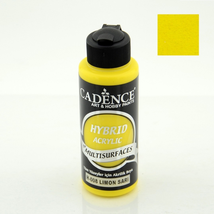 HYBRID AKR. MULTISURFACES H-008 LİMON SARI 120ML