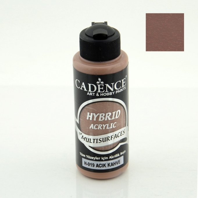 HYBRID AKR. MULTISURFACES H-019 AÇIK KAHVE 120ML