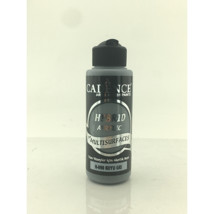 HYBRID AKR. MULTISURFACES H-090 KOYU GRİ 120ML