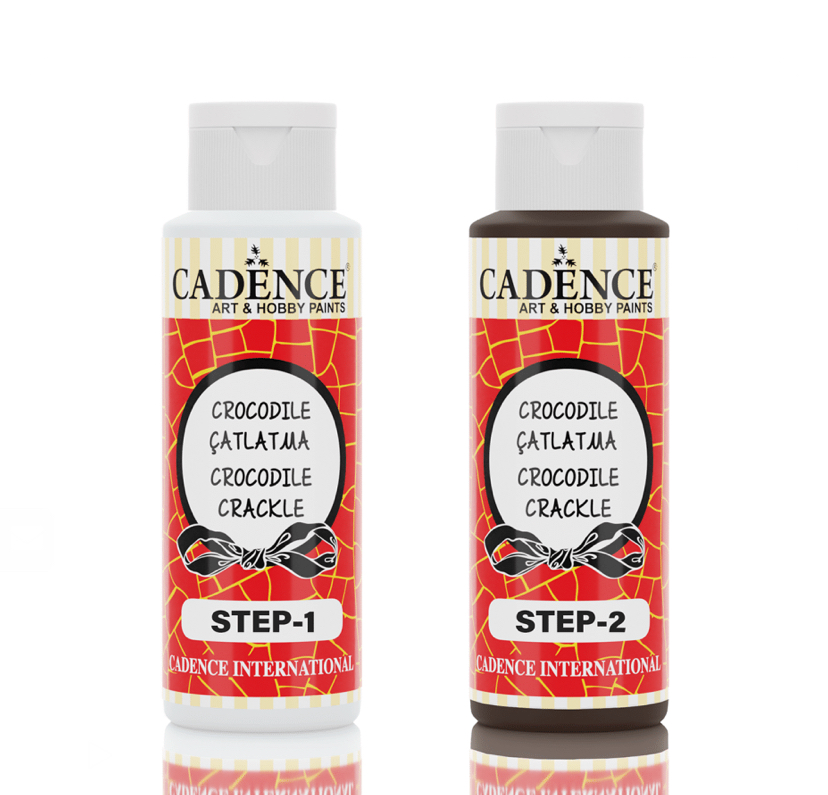 CROCODILE RENKLİ ÇATLATMA C-1006 KAHVERENGİ STEP1+STEP2 70+70ML