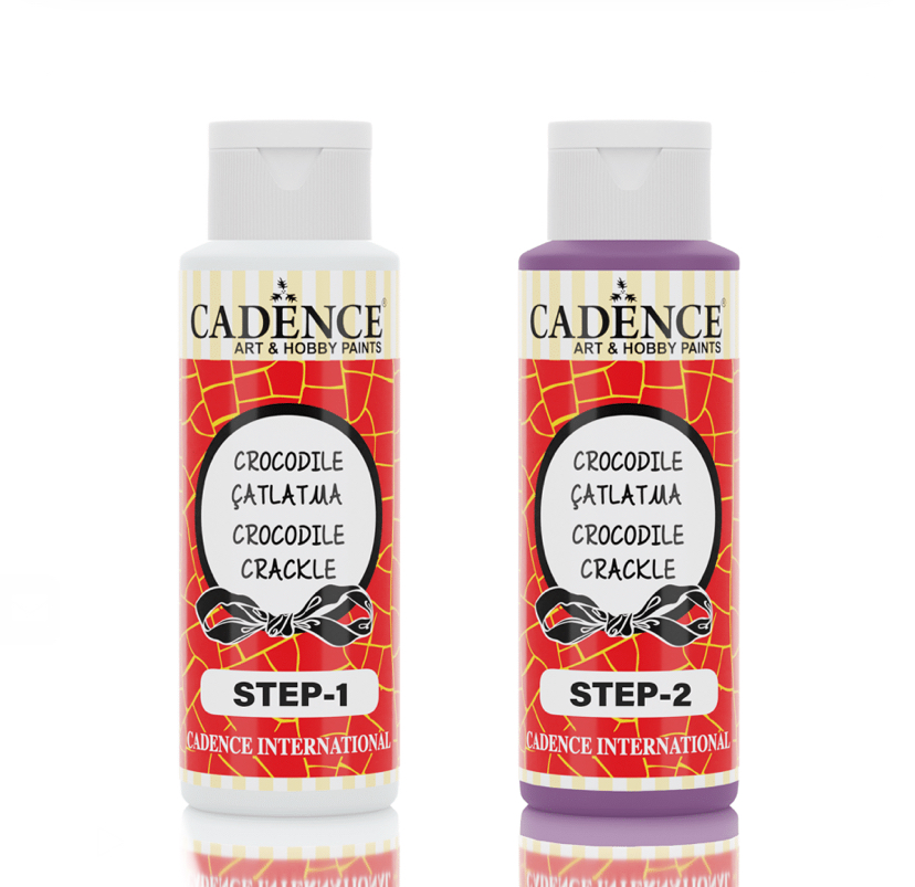 CROCODILE RENKLİ ÇATLATMA C-1014 MOR STEP1+STEP2 70+70ML