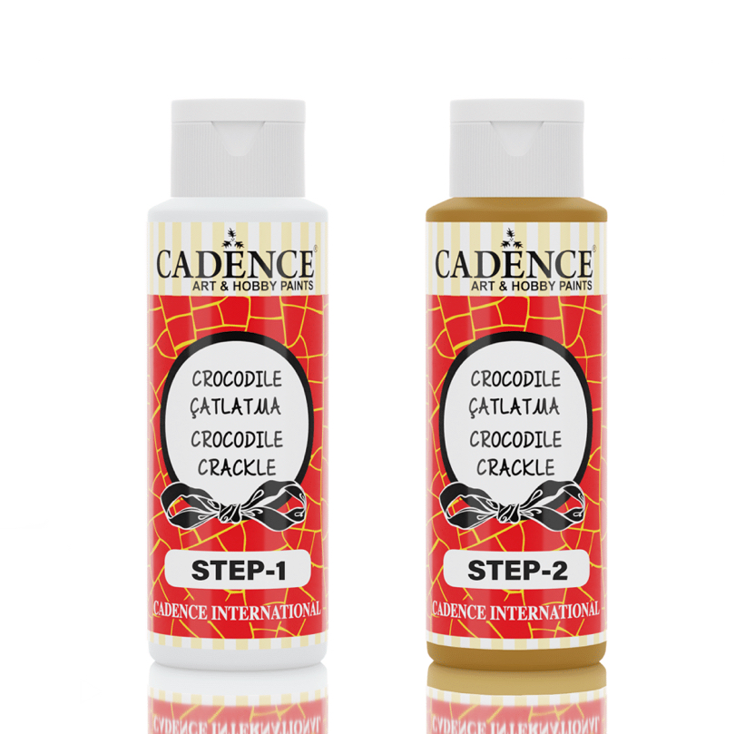 CROCODILE RENKLİ ÇATLATMA C-1005 OKSİT SARI STEP1+STEP2 70+70ML