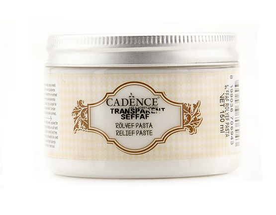 ŞEFFAF RÖLYEF PASTA 150ML