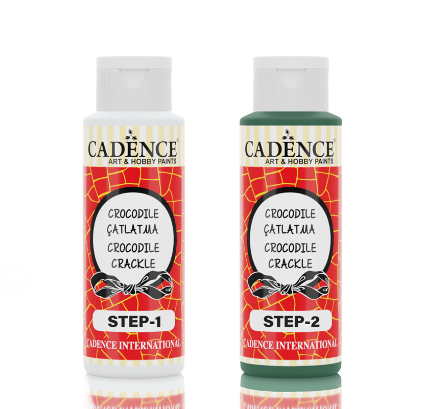 CROCODILE RENKLİ ÇATLATMA C-1001 YAĞ YEŞİLİ STEP1+STEP2 70+70ML